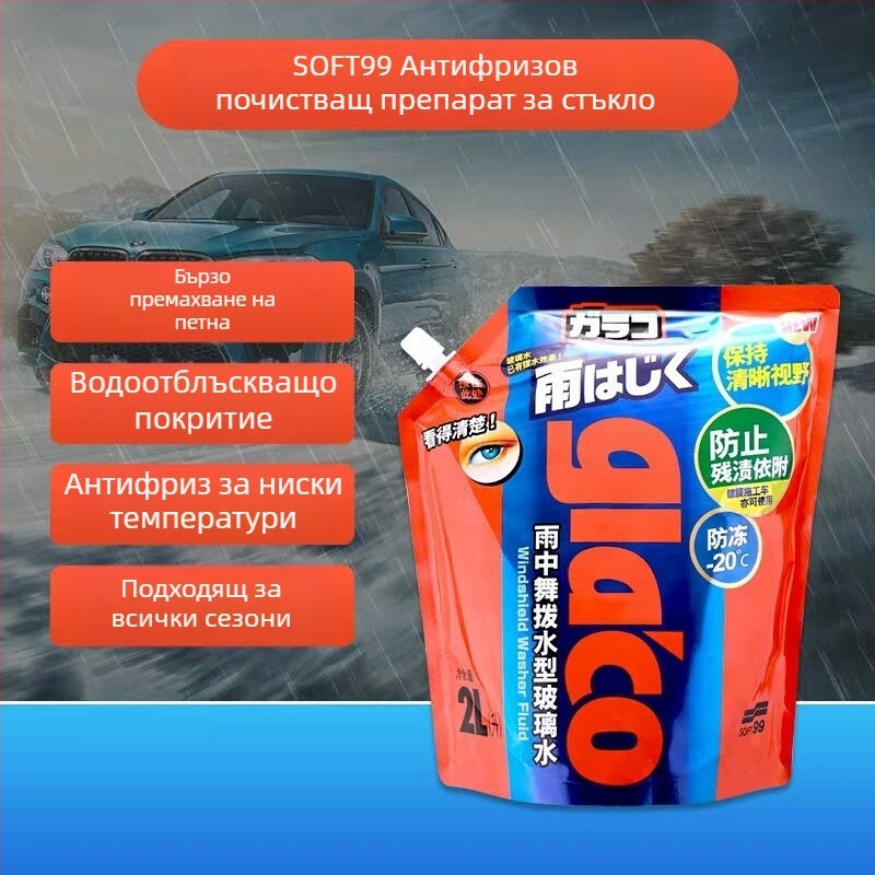 Премахвач на маслен филм за автомобилни стъкла и огледало за обратно виждане – Марка: Other; Тип: премахване на маслен филм за стъкло; Основни съставки: Default item; Срок на годност: Other; Стандарти за изпълнение: Other
