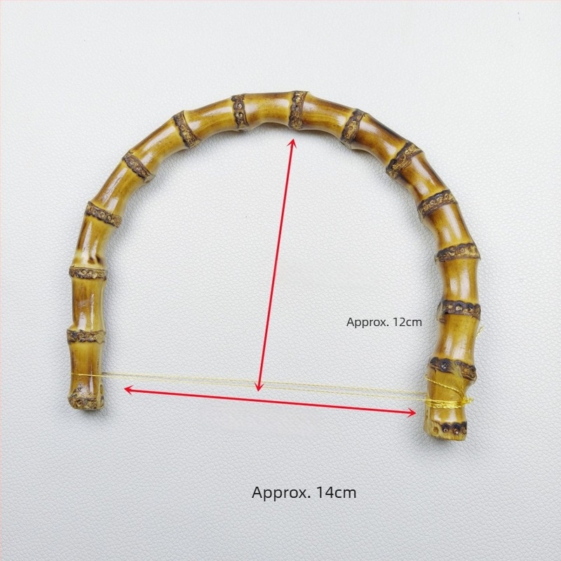 Дръжка за багаж от естествен бамбук – реална бамбукова дръжка, естествен модел, ултра-лека, намалява натоварването