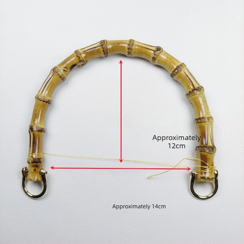 Дръжка за багаж от естествен бамбук – реална бамбукова дръжка, естествен модел, ултра-лека, намалява натоварването