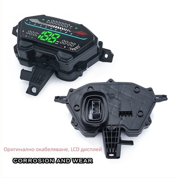 LCD скоростомер за мотоциклет VARIO125/CLICK125/150/160 – 12V захранване, модел VARIO125/CLICK125/150/160, съвместим с HONDA VARIO125/CLICK125/150/160, марка SHARK POWER