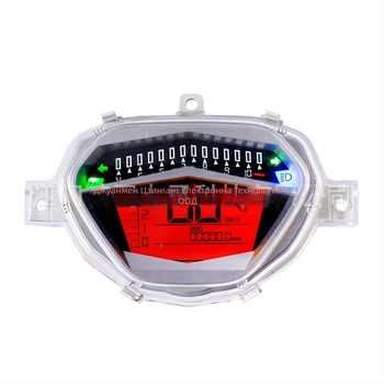 Мотоциклет LCD дигитален прибор | 12V захранване | Марка JG | Модел 125 | Приложими модели: 125