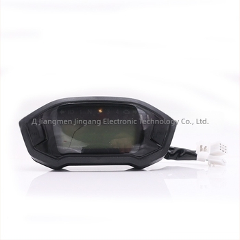 JG-H-009 LCD цифров прибор за електрически мотоциклет, VA дисплей, 6 скорости, 48-72V