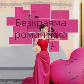 Сватбено оформление: 3D стенно стикер с двойно щастие, хартиен, опаковка OPP, марка Shu birch, за сватби