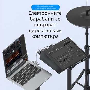 Apple MIDI аудио интерфейс със Lightning и USB-C OTG разклонител, 1 към 3, алуминиева сплав, USB 2.0, чип 3959