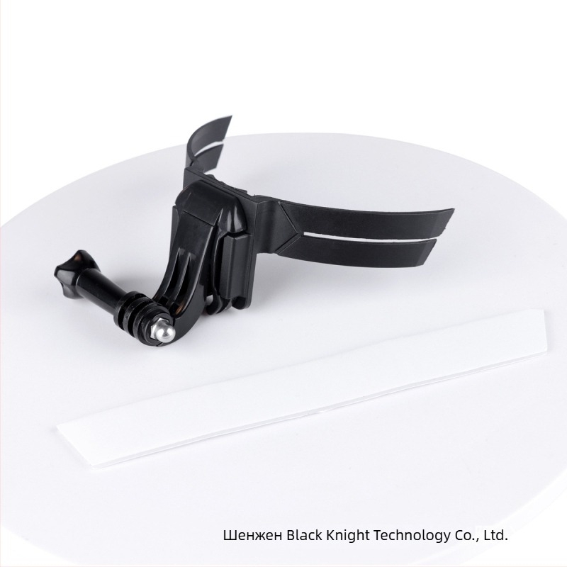 GoPro Hero11 шлем-брадичен монтаж, интегриран адхезивен монтаж, PVC/ABS, 37 g, съвместим с GoPro, DJI и Insta360 и други екшън камери