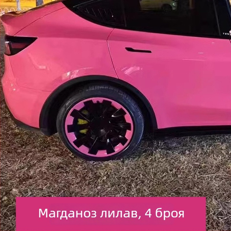 Капачки за колелата Tesla Model Y, пластмасови, независима марка, съвместими с автомобили Tesla