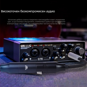 okcsc 3.5 mm към XLR 4-пинов адаптер кабел, модел 3MXLRC, медно ядро, единичен накрайник