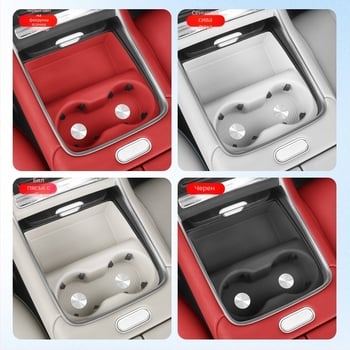 Night shark S7 силиконова подложка за чаша за автомобил – безжично зареждане, интериорна конзола, авто аксесоар