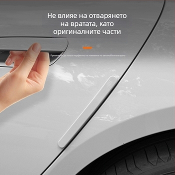 Антиударна лента за врати Su7, пластмасова защита за ръбове и кузов, съвместима със Su7