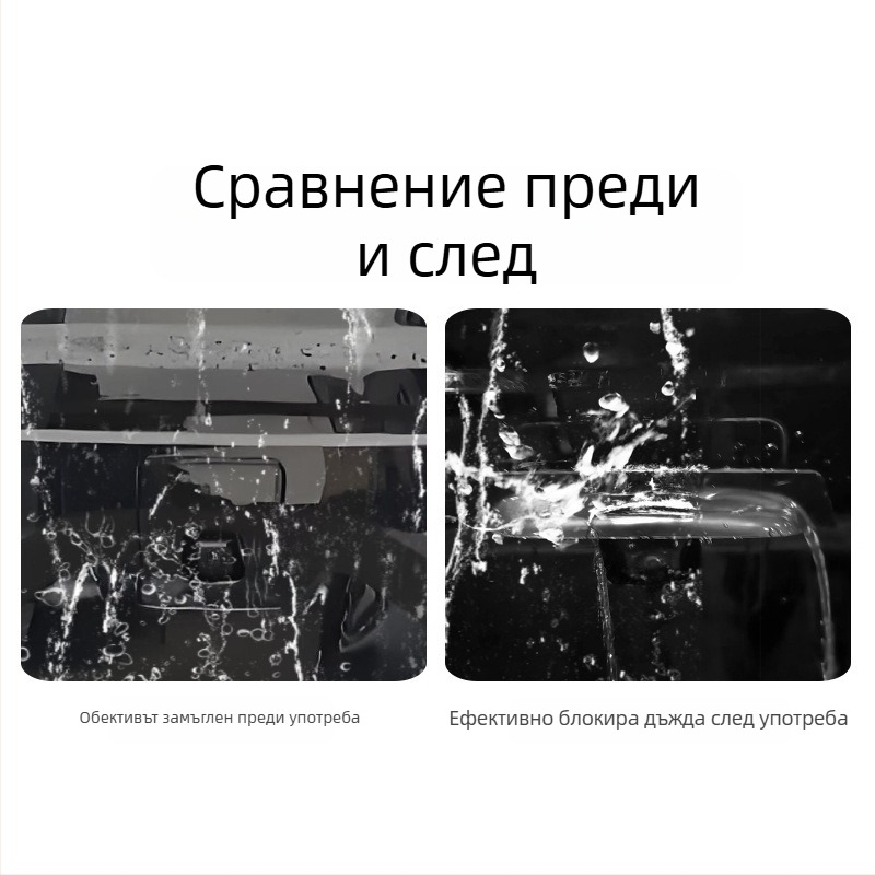 Автомобилен дъждозащитник – PVC, лепящ монтаж, универсална съвместимост, подходящ за ръчна скоростна кутия