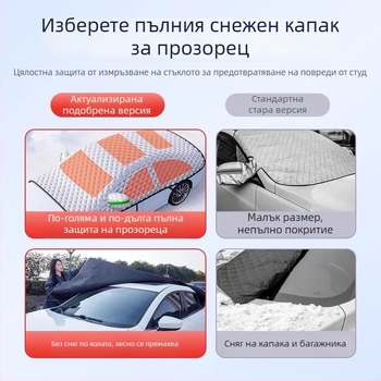 Покрив за автомобил – памучно-флисов материал, по поръчка, половин корпус за специални превозни средства