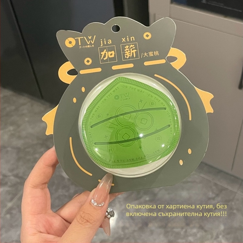 otw Пудрена гъба за суха и мокра употреба – много мек PU без латекс, капковидна и неравна форма, 1 бр