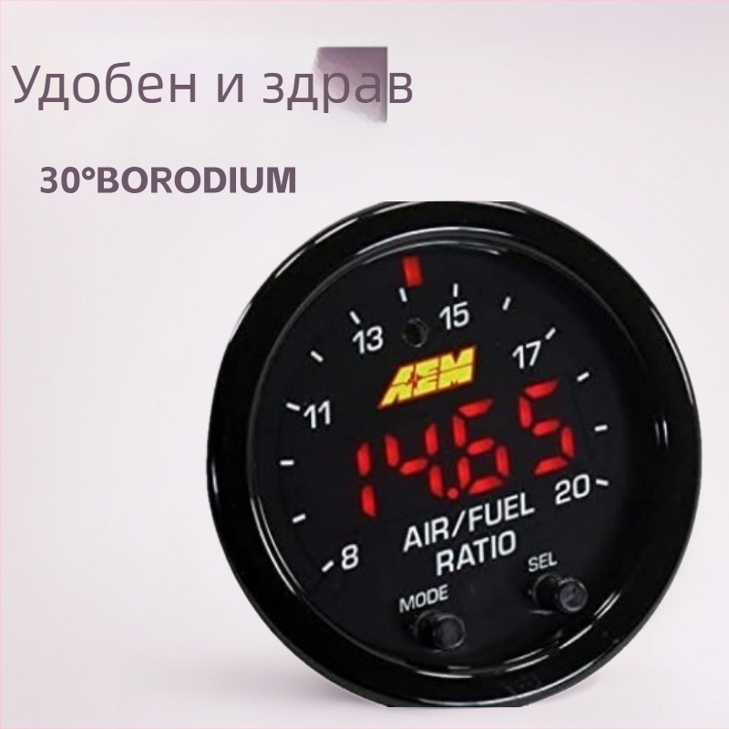 Метър за съотношение въздух–гориво за автомобилни състезания, модел 30-4110 LSU4.9, диапазон на измерване 2, точност 10, диапазон на приложение: автомобил