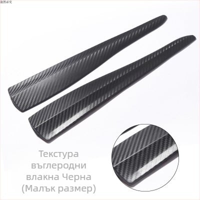 TM PVC защитна лента за преден бампер, универсална, против удар, комплект 2 бр