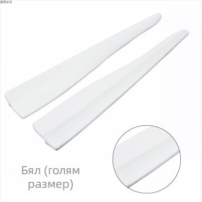 TM PVC защитна лента за преден бампер, универсална, против удар, комплект 2 бр