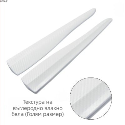 TM PVC защитна лента за преден бампер, универсална, против удар, комплект 2 бр