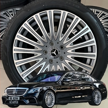 Джантова капачка за Mercedes-Benz – пластмасова, персонализируема, марка: Understand the car king, пасва на модели Mercedes-Benz