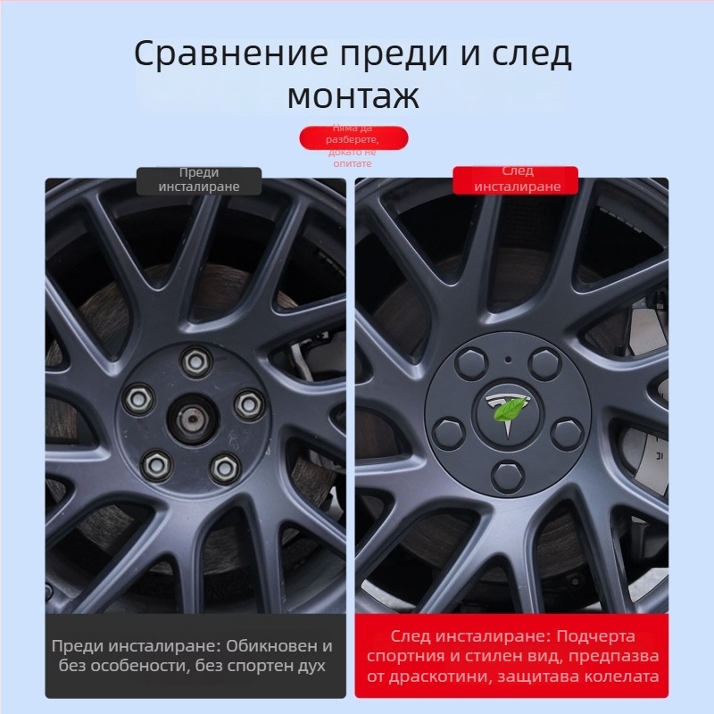 Колелна капачка за хъб Tesla Model 3 Refreshed – Mingshi пластмасова защита на центъра