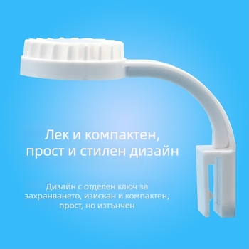 Аквариумно клипсово LED осветление за водни растения, висока яркост, 5W, ABS, 0.15 кг
