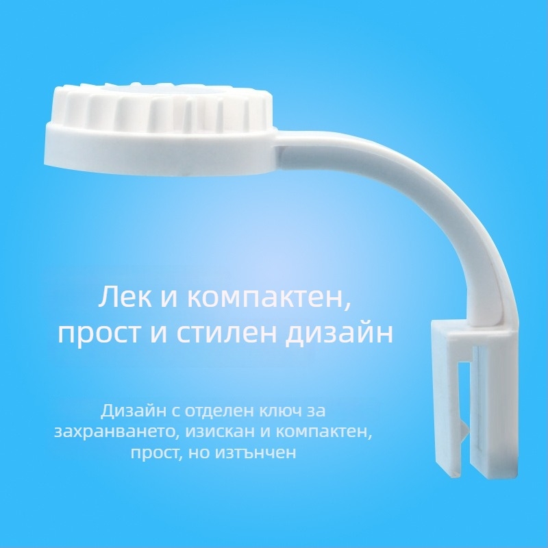 Аквариумно клипсово LED осветление за водни растения, висока яркост, 5W, ABS, 0.15 кг