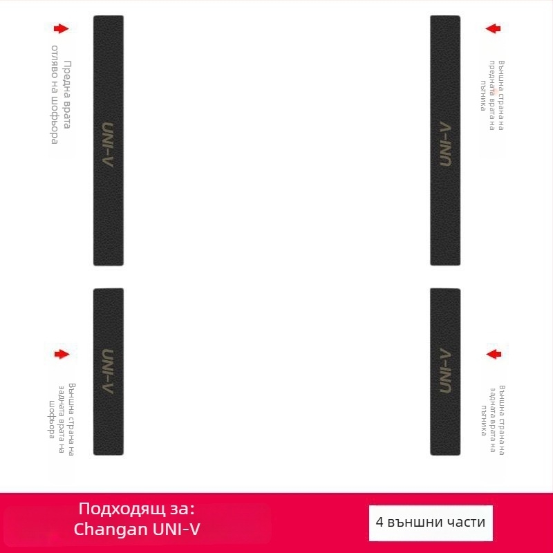 Автомобилен праг за врата – антихлъзгаща и антисблъсъчна защита, Mingyu, артикул pl661760619816, материал: Other