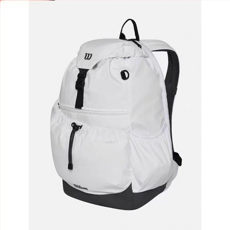 унисекс тенис раница за спорт на открито, канвас, извити презрамки, джоб за 14-инчов лаптоп