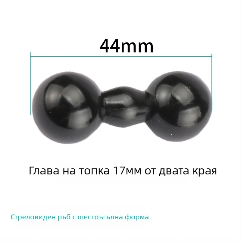 Автомобилен държач за телефон с аксесоар за шарнирна глава, лепилен монтаж, 1/4 инча към 17 мм шарнирна глава, обща съвместимост, за спортни камери