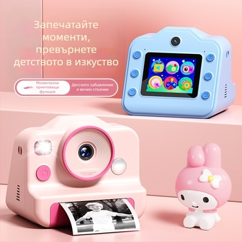 Детска камера за печат CP01 – 2.4-инч LCD • 48MP • TF карта • ABS корпус