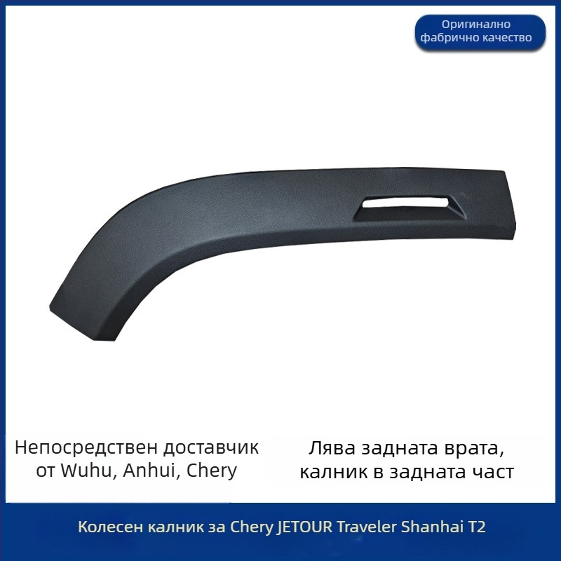 Профил за калник за Jietu Traveler – горен декоративен панел, преден и заден, ляв и десен, композитен материал