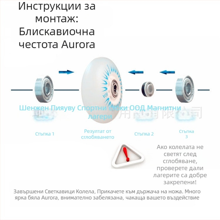 Детски ролери със светещи PU колела, PU горна част, единична редица