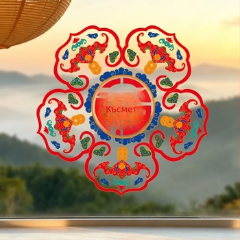 Прозоречни стикери със електростатичен филм, опаковка Opp bag, марка Xiangsheng textile, категория: прозоречни решетки