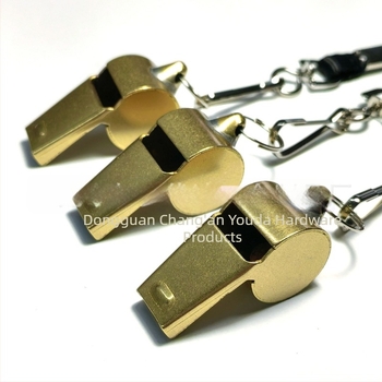 Медна свирка HT0181, с печат на лого по поръчка и обработка по поръчка