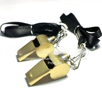 Медна свирка HT0181, с печат на лого по поръчка и обработка по поръчка