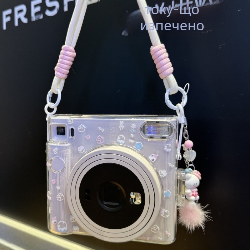 Instax SQ1 камера чанта – Corduroy, презрамка с въздушна възглавница, унисекс, без подплата