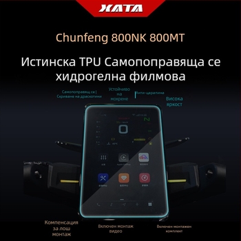 Защитно фолио за дисплея на мотоциклета CFMOTO 800NK/800MT – антинадраскване, HD филм, Xiutai