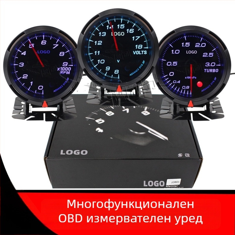 OBD мултифункционален автомобилен инструмент, ABS + метална конструкция, 12V съвместим, марка JXR