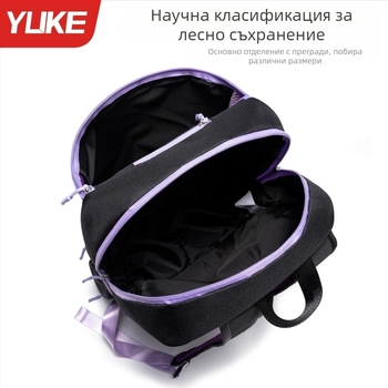 Yuke чанта за бадминтон и тенис — раница и презрамки за ракетка