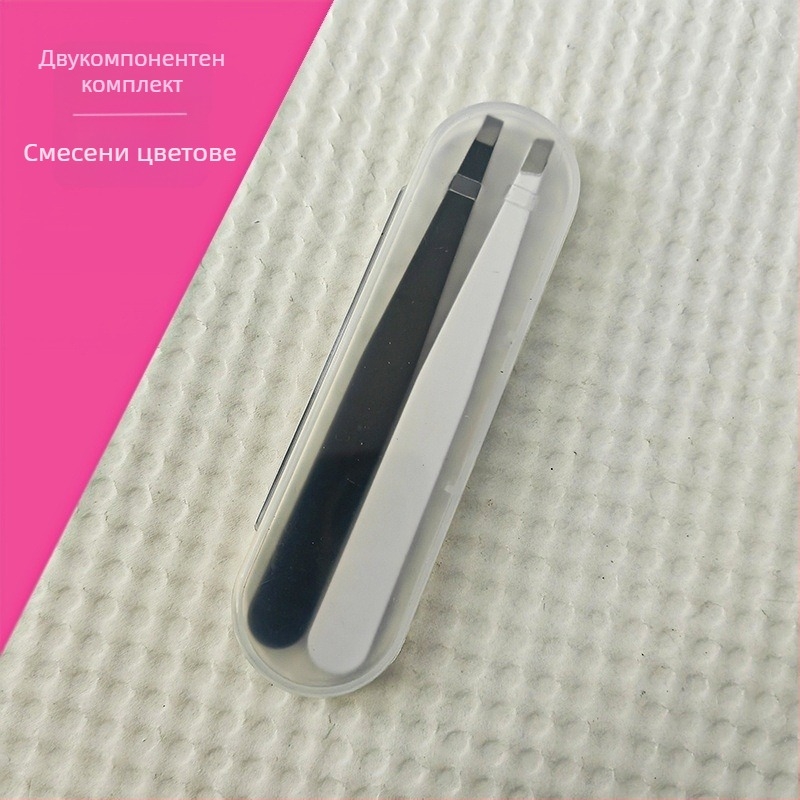 Комплект щипки за вежди и пинсета от неръждаема стомана — произход: Yangjiang; марка: Other; внос: Не