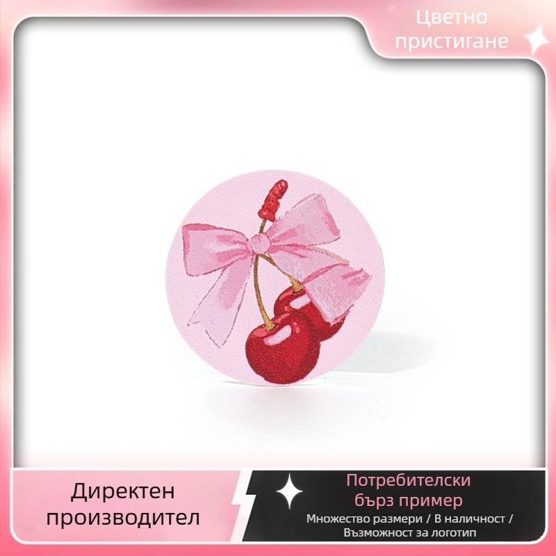 Защитно капаче за камера за Polaroid mini evo с кожена лепенка за обектива – прахоустойчиво, против надраскване, против загуба, сладък карикатурен дизайн