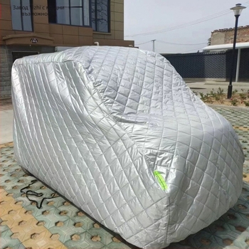 Покривало за електрическа четириколесна количка за възрастни: слънцезащита, топлоизолация и водоустойчивост; Oxford плат; без персонализация; подходящо за 1 модел.