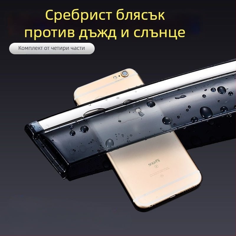 L6F Дъждовен щит за Nissan Tiida – синтетична смола, дъждовна ивица за прозореца