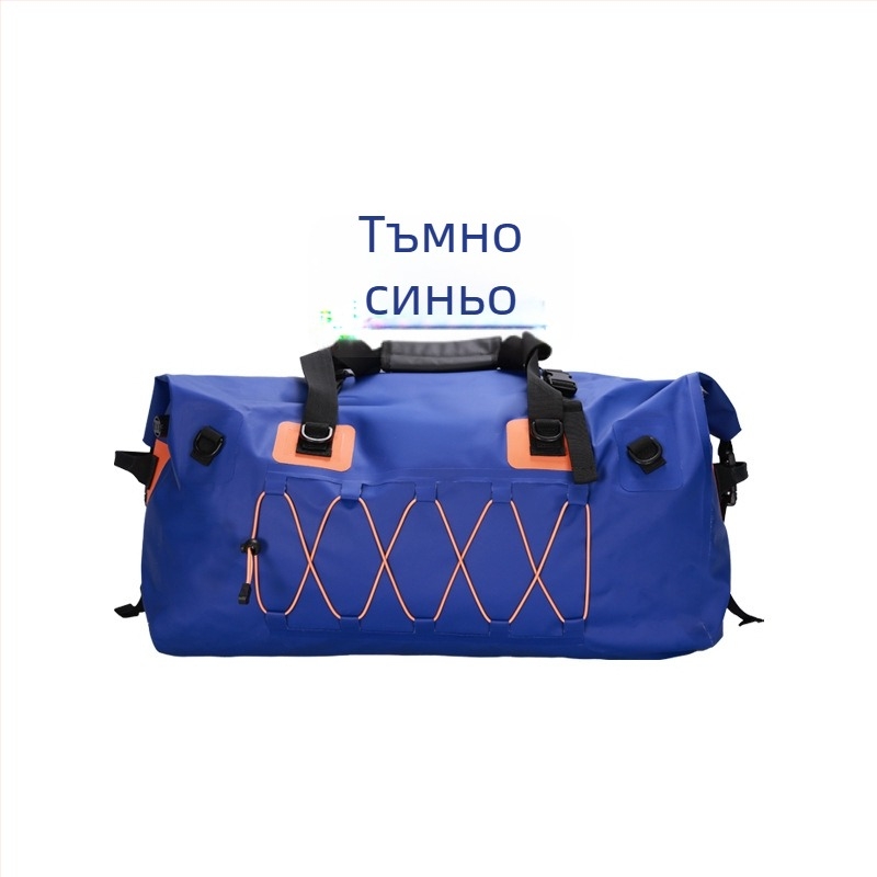 Водоустойчива чанта за мотор - спортен стил, материал 500D PVC мрежеста тъкан, капацитет 40/60/80 л, марка Xingzhixing