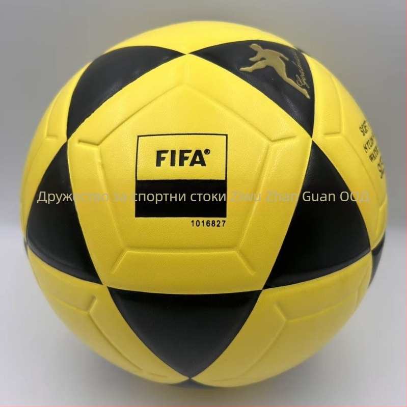 PU футболна топка за тренировки и забавления – лепени шевове, печат на лого възможен, персонализация налична