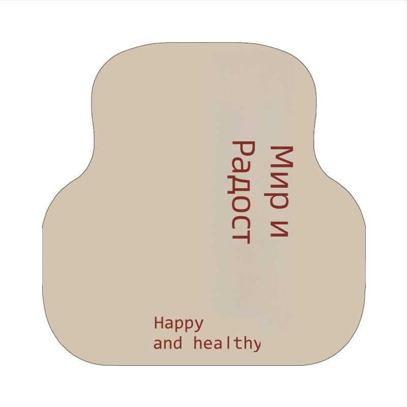 Универсална PVC автомобилна подложка със жична халка, марка Jintai, общо приложение, отпечатано лого, възможност за персонализиране