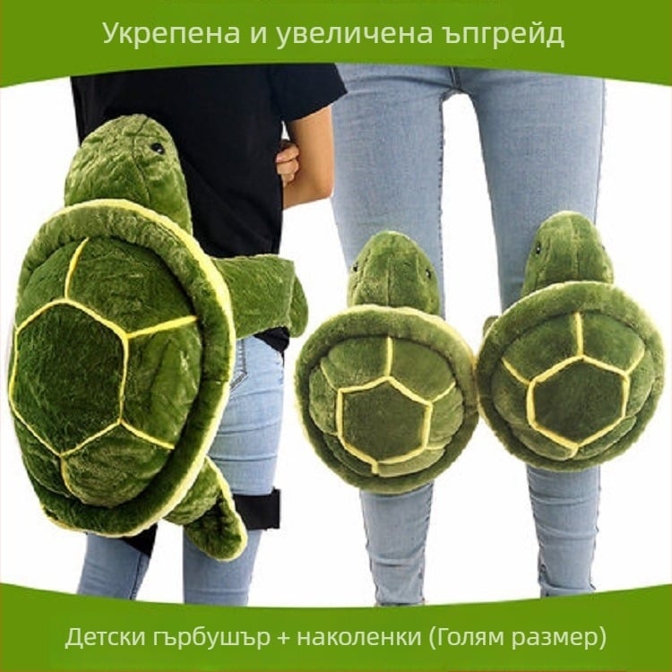 Комплект защита за ски с пухкав хип протектор и протектори за лакът, коляно и долен крак — полиестерно влакно; за ски; 10 броя