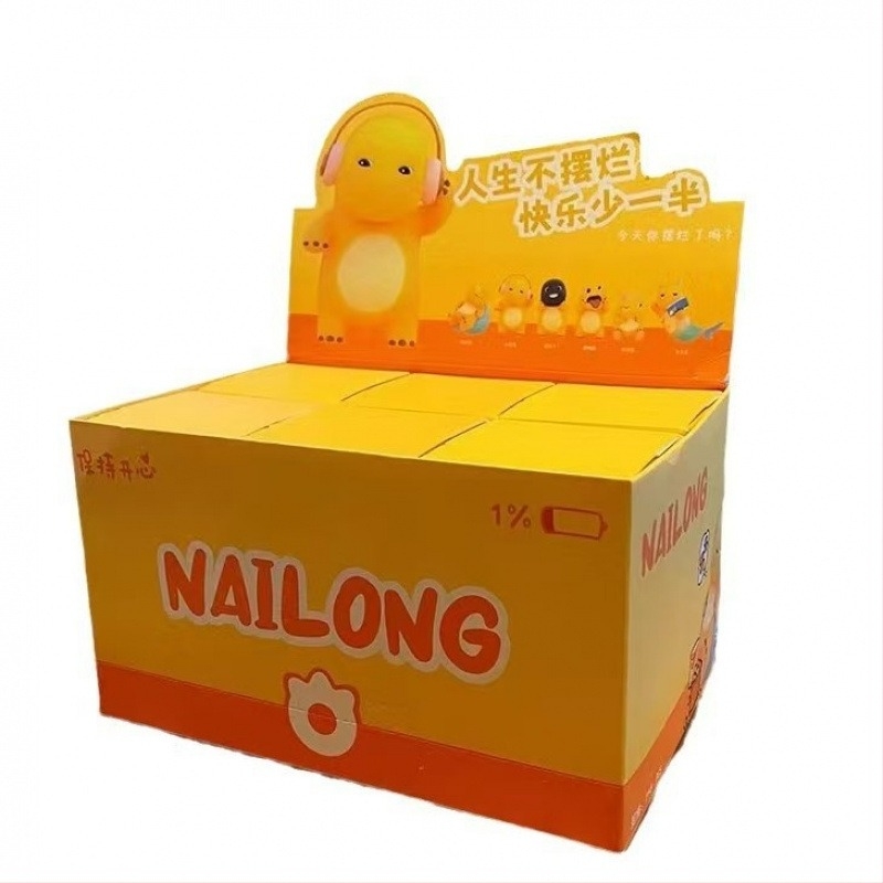 Milk Dragon кукла за бюро – PVC карикатурна фигура, OEM марка, декоративна украса