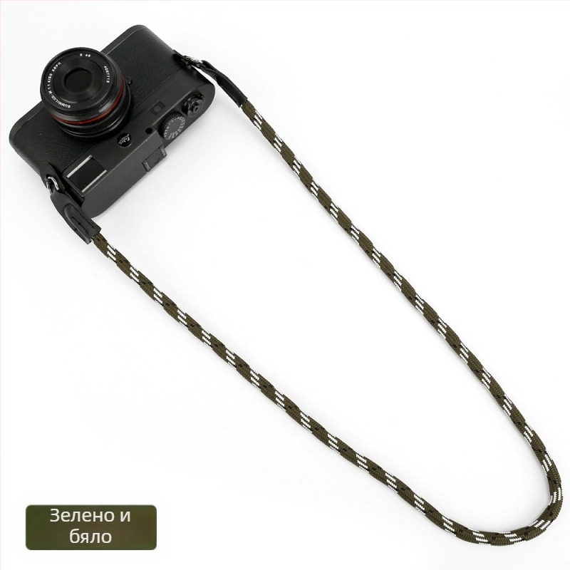 SZII презрамка за камера от чист памук за Sony, Canon, Leica, Fuji, Panasonic, Pentax, Polaroid и Rangefinder