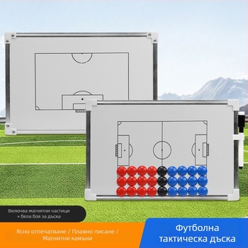 Neli алуминиева сплав магнитна футболна тактическа дъска, стенна монтажна обучителна дъска за футболни тренировки с възможност за персонализация