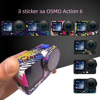 DJI Osmo Action 6 филм за пълно покритие на корпуса – антинадраскване и антиудар, PVC
