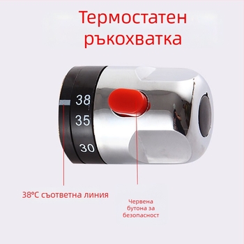 FX01 Медено ядро на клапан за смесител, интелигентна температура, за вода, 180° въртене, макс 90°C